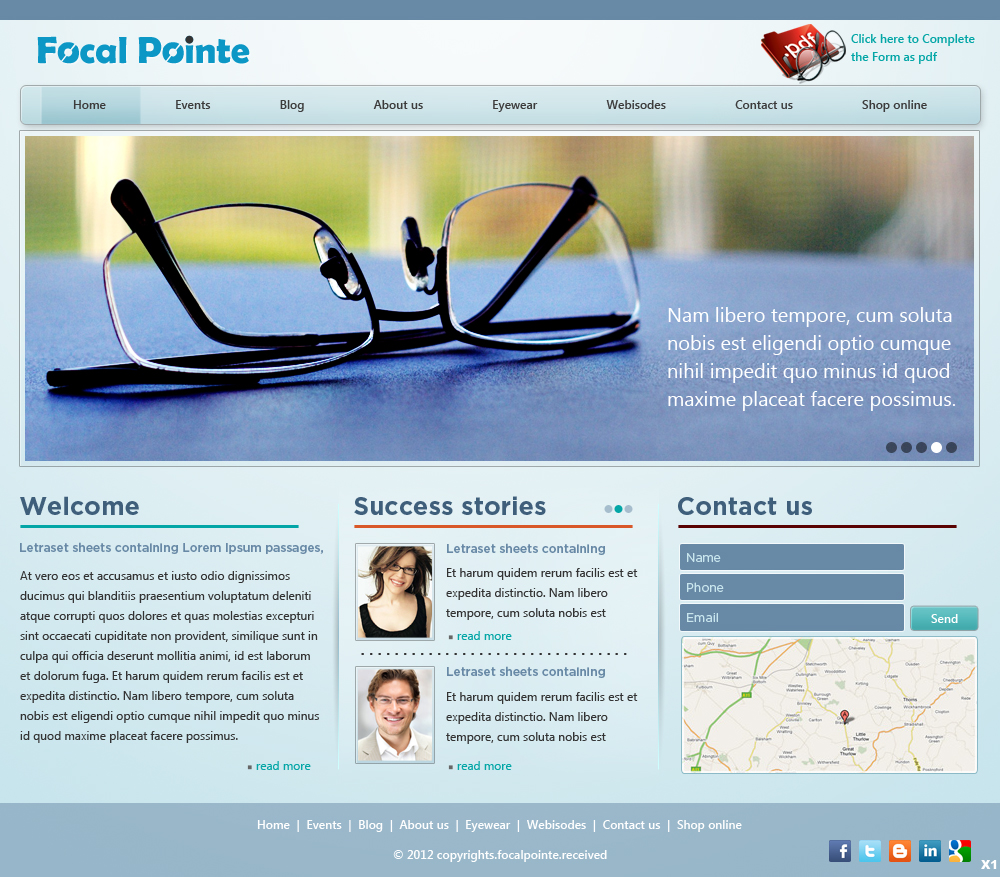 Web Design by pb for this project | Design #568322