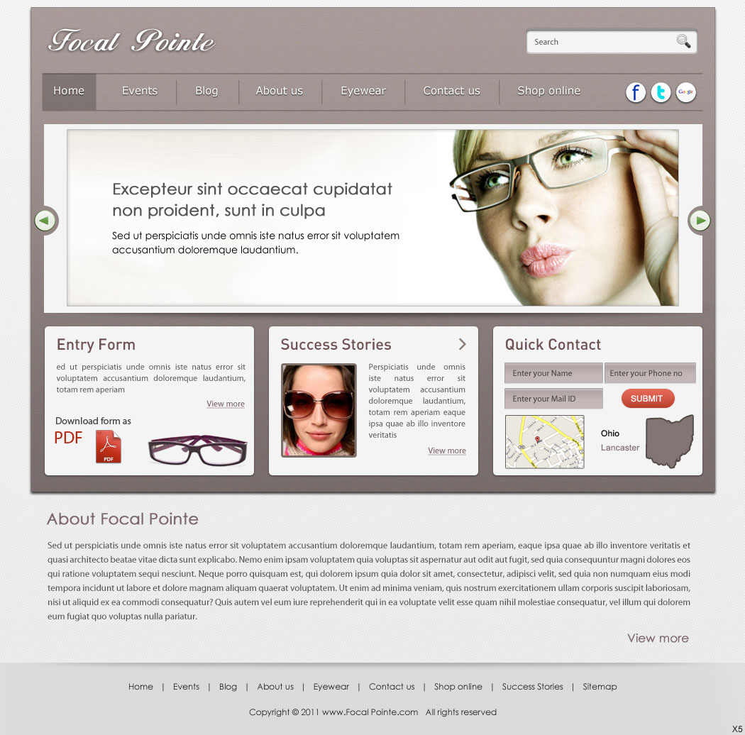 Web Design by pb for this project | Design #568354