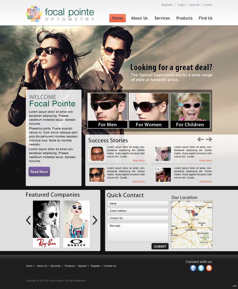 Web Design by pb for this project | Design #570350