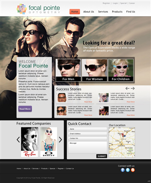 Web Design by pb for this project | Design: #570350