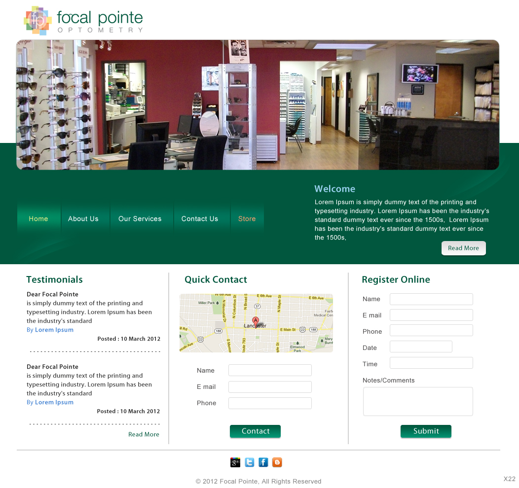 Web Design by pb for this project | Design #570361