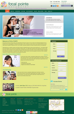 Web Design by pb for this project | Design: #570465
