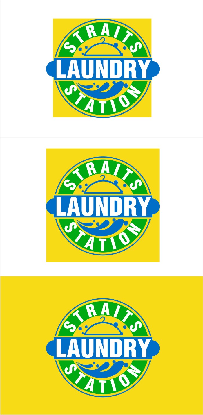 Logo Design by nutu for Straits Laundry Pte Ltd  | Design #14741346