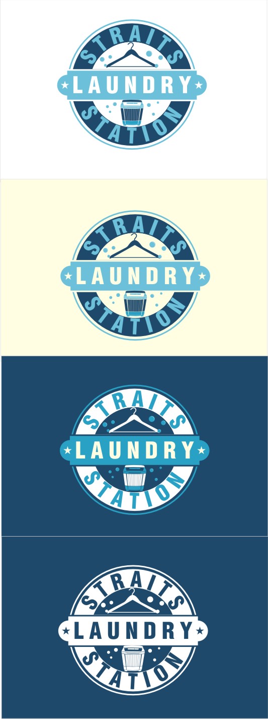 Logo Design by nutu for Straits Laundry Pte Ltd  | Design #14755987