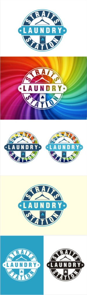 Logo Design by nutu for Straits Laundry Pte Ltd  | Design: #14761347