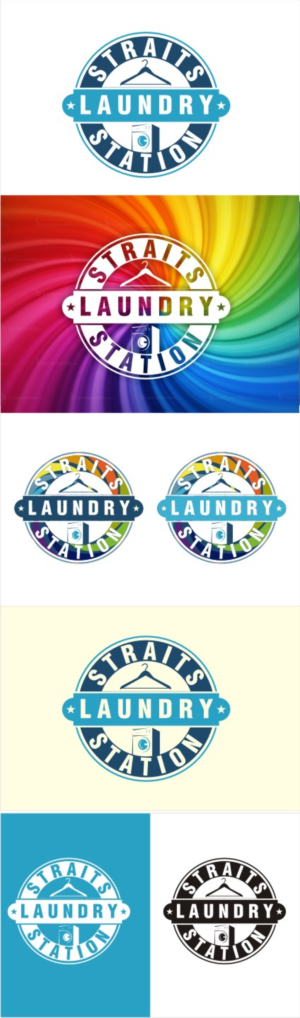 Logo Design by nutu for Straits Laundry Pte Ltd  | Design: #14761550