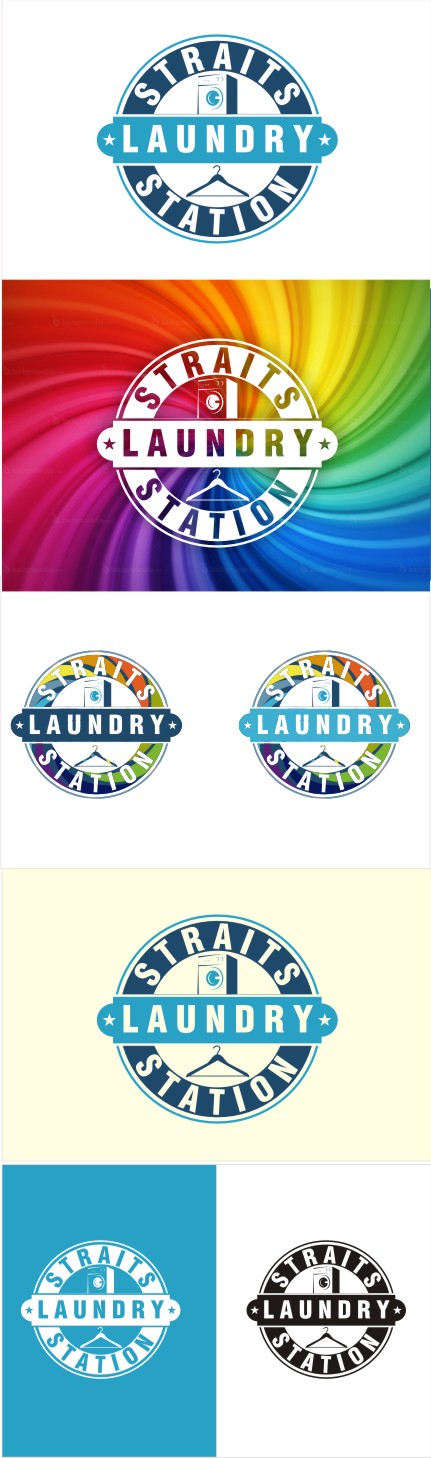 Logo Design by nutu for Straits Laundry Pte Ltd  | Design #14761760