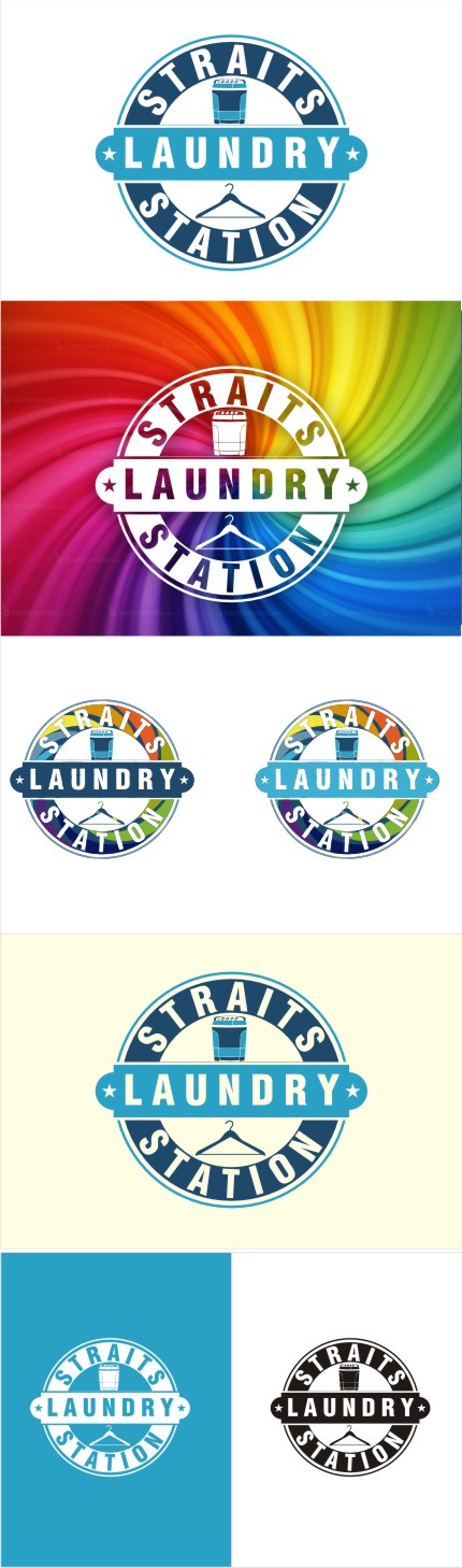 Logo Design by nutu for Straits Laundry Pte Ltd  | Design #14761761