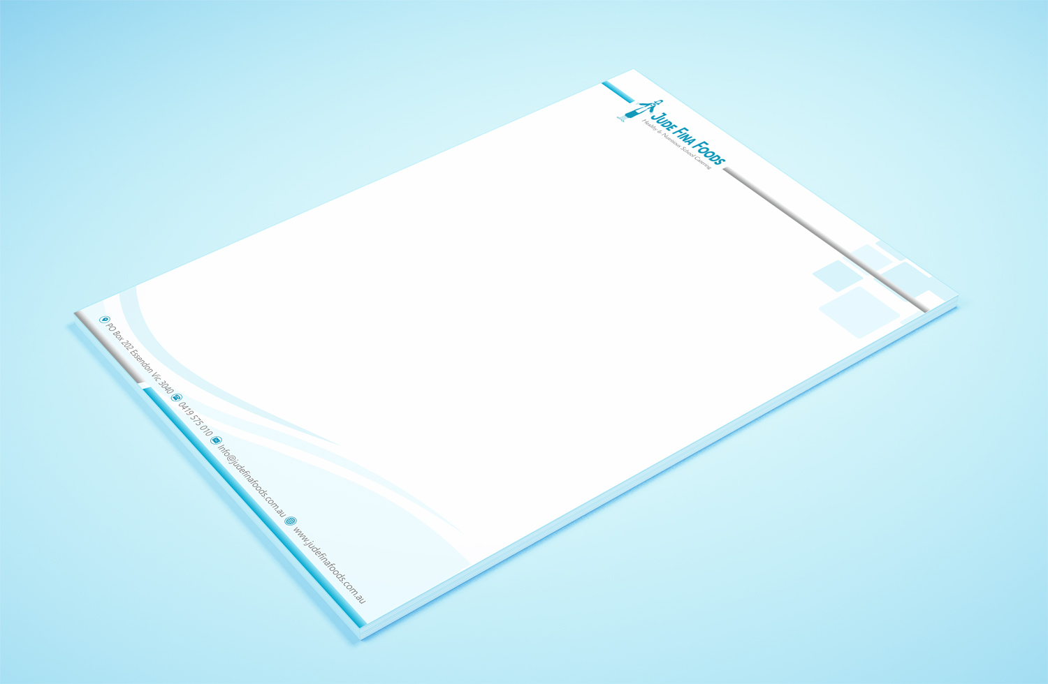 Letterhead Design by Petter Goms for this project | Design #14709852