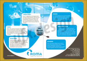 Flyer Design by UrbainFX for ROMA Computer Services B.V. | Design: #14828245