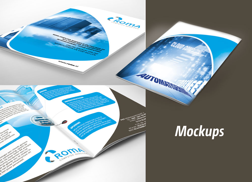 Flyer Design by UrbainFX for ROMA Computer Services B.V. | Design #14828377