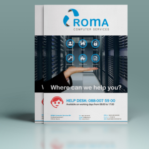 Flyer Design by itnishat for ROMA Computer Services B.V. | Design #14828852