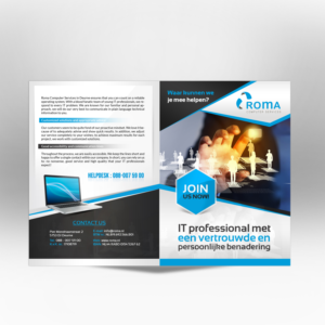 Flyer Design by debdesign for ROMA Computer Services B.V. | Design: #14722495