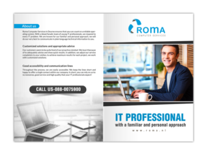 Flyer Design by creative.bugs for ROMA Computer Services B.V. | Design: #14719997