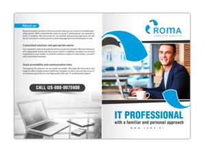 Flyer Design by creative.bugs for ROMA Computer Services B.V. | Design: #14719998