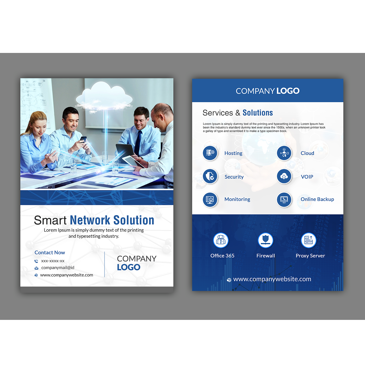 Flyer Design by creative.bugs for ROMA Computer Services B.V. | Design #14722534