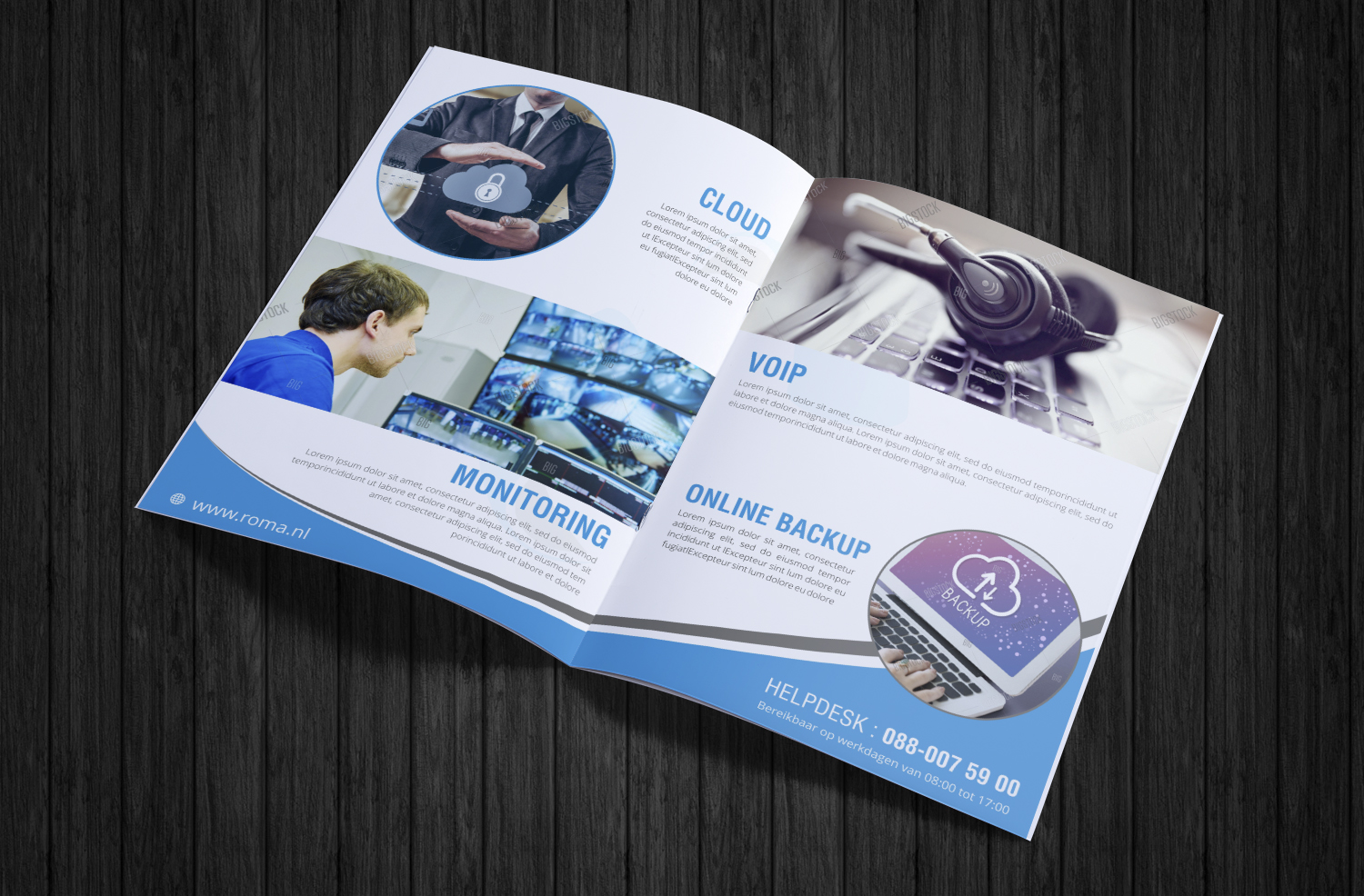 Flyer Design by ecorokerz for ROMA Computer Services B.V. | Design #14744637