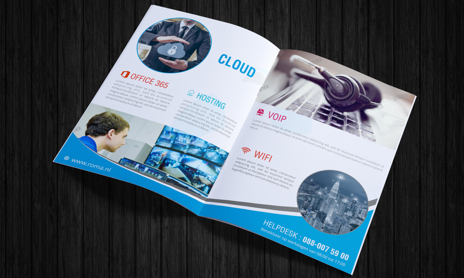Design de Flyer par ecorokerz pour ROMA Computer Services B.V. | Design #14967438