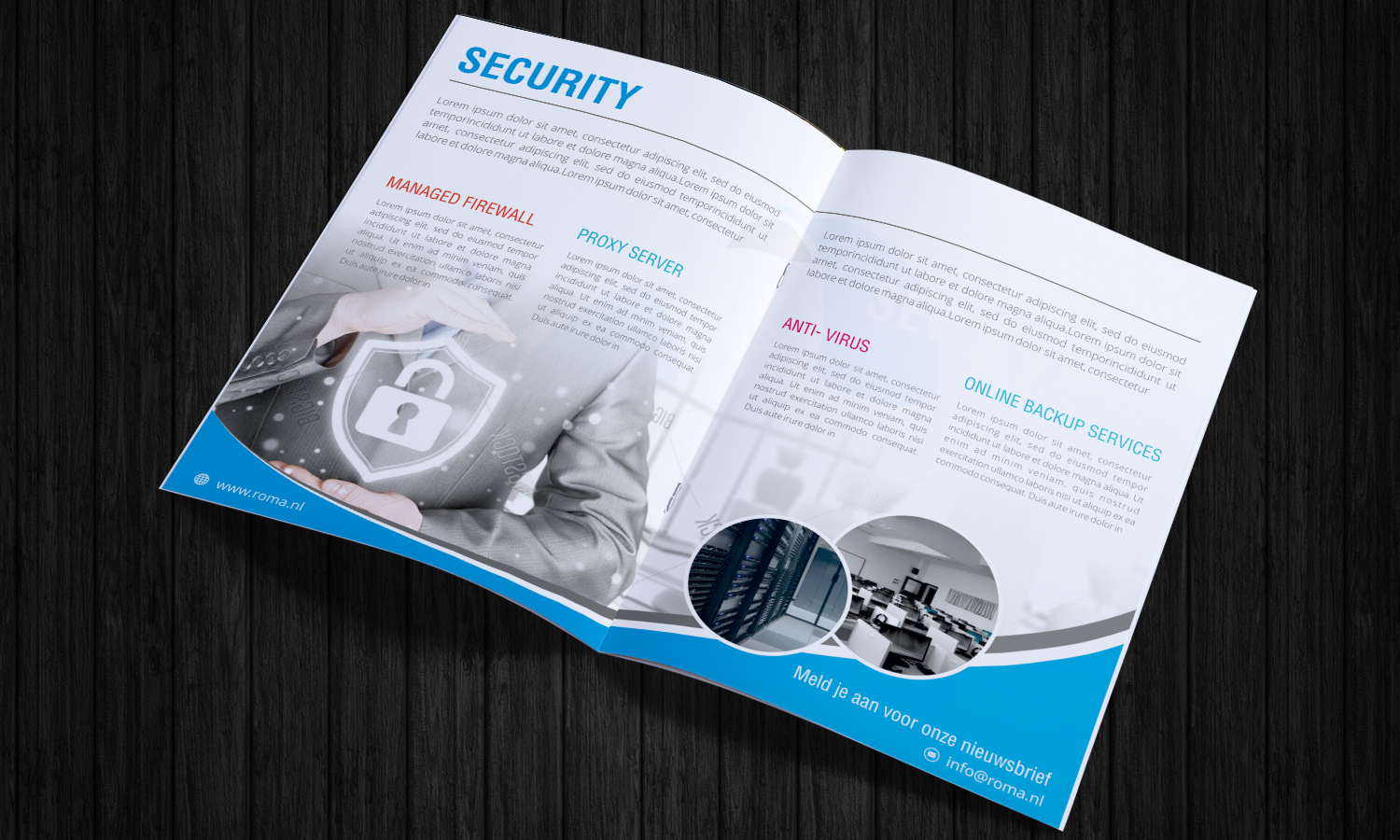 Flyer Design by ecorokerz for ROMA Computer Services B.V. | Design #14967439