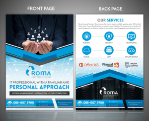 Flyer Design by SAI DESIGNS for ROMA Computer Services B.V. | Design: #14767884