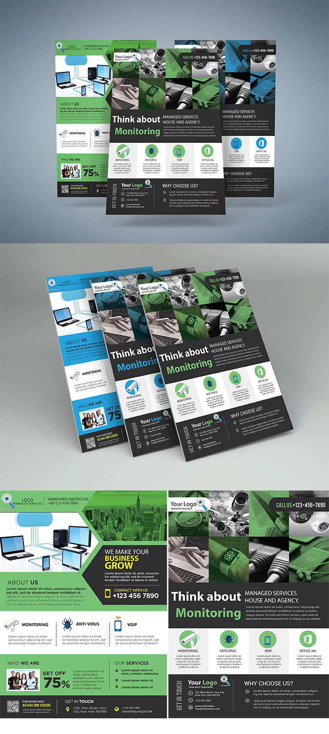 Flyer Design by Grebowiec Peter for ROMA Computer Services B.V. | Design #14721331