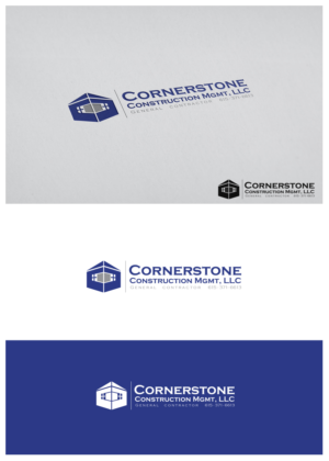 Diseño de Logo por goranvisnjic82 para Cornerstone Construction Mgmt, LLC | Diseño: #14723696