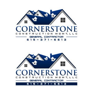 Diseño de Logo por kensy para Cornerstone Construction Mgmt, LLC | Diseño: #14745152