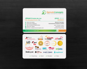 Business Card Design by chandrayaan.creative for Sprouts Concepts International Company Limited | Design: #14762928