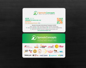 Business Card Design by chandrayaan.creative for Sprouts Concepts International Company Limited | Design: #14762966