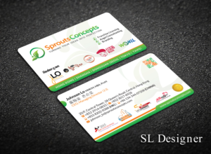 Visitenkarten-Design von SL Designer für Sprouts Concepts International Company Limited | Design: #14713099