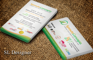 Visitenkarten-Design von SL Designer für Sprouts Concepts International Company Limited | Design: #14713482
