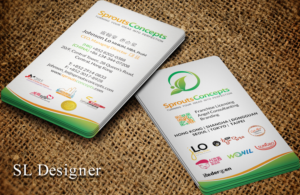 Visitenkarten-Design von SL Designer für Sprouts Concepts International Company Limited | Design: #14726140