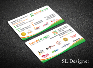 Business Card Design by SL Designer for Sprouts Concepts International Company Limited | Design: #14748649