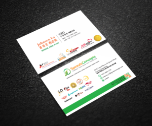 Visitenkarten-Design von Graphic Flame für Sprouts Concepts International Company Limited | Design: #14735255