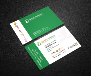 Visitenkarten-Design von Graphic Flame für Sprouts Concepts International Company Limited | Design: #14735257