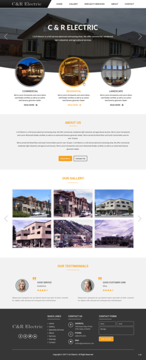 Web Design by pb for this project | Design: #14746863