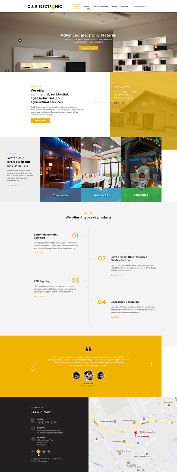 Web-Design von Ved Web Services für dieses Projekt | Design #14723630