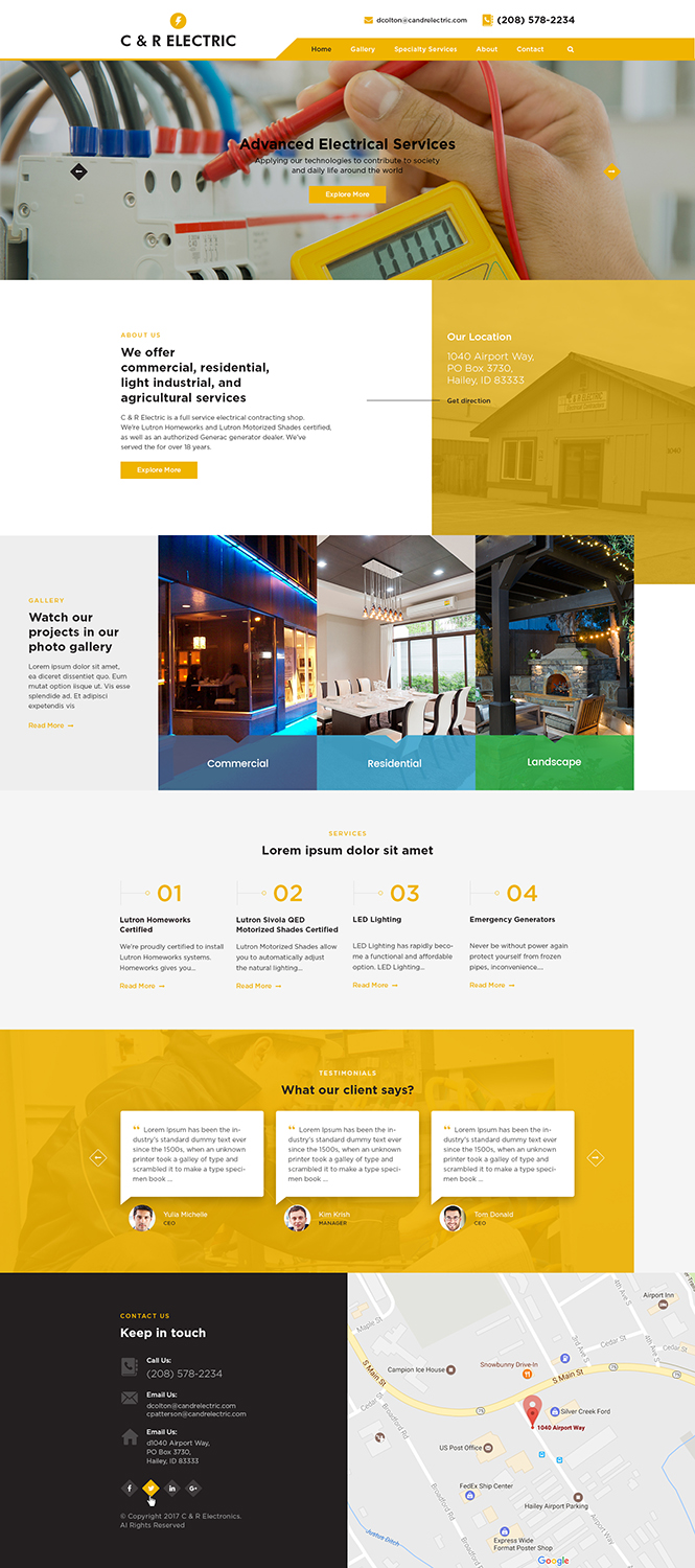 Web-Design von Ved Web Services für dieses Projekt | Design #14730472