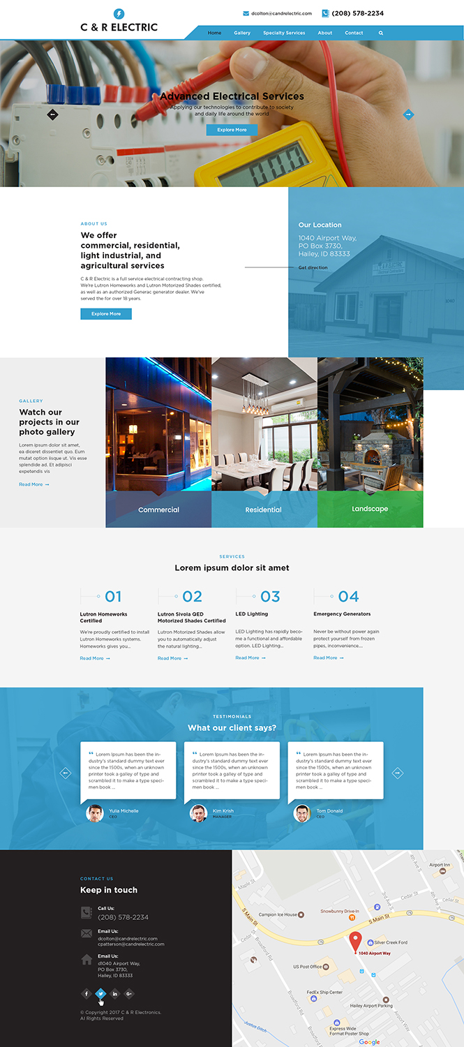 Web-Design von Ved Web Services für dieses Projekt | Design #14753343