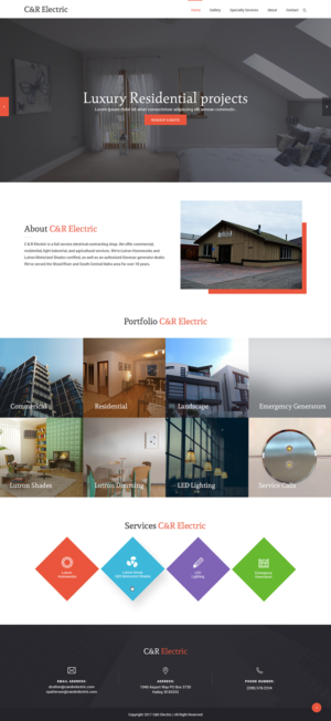 Web Design par syrwebdevelopment pour ce projet | Design #14824774