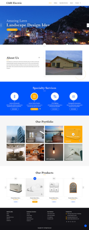 Web Design par zxsolutions pour ce projet | Design #14797589