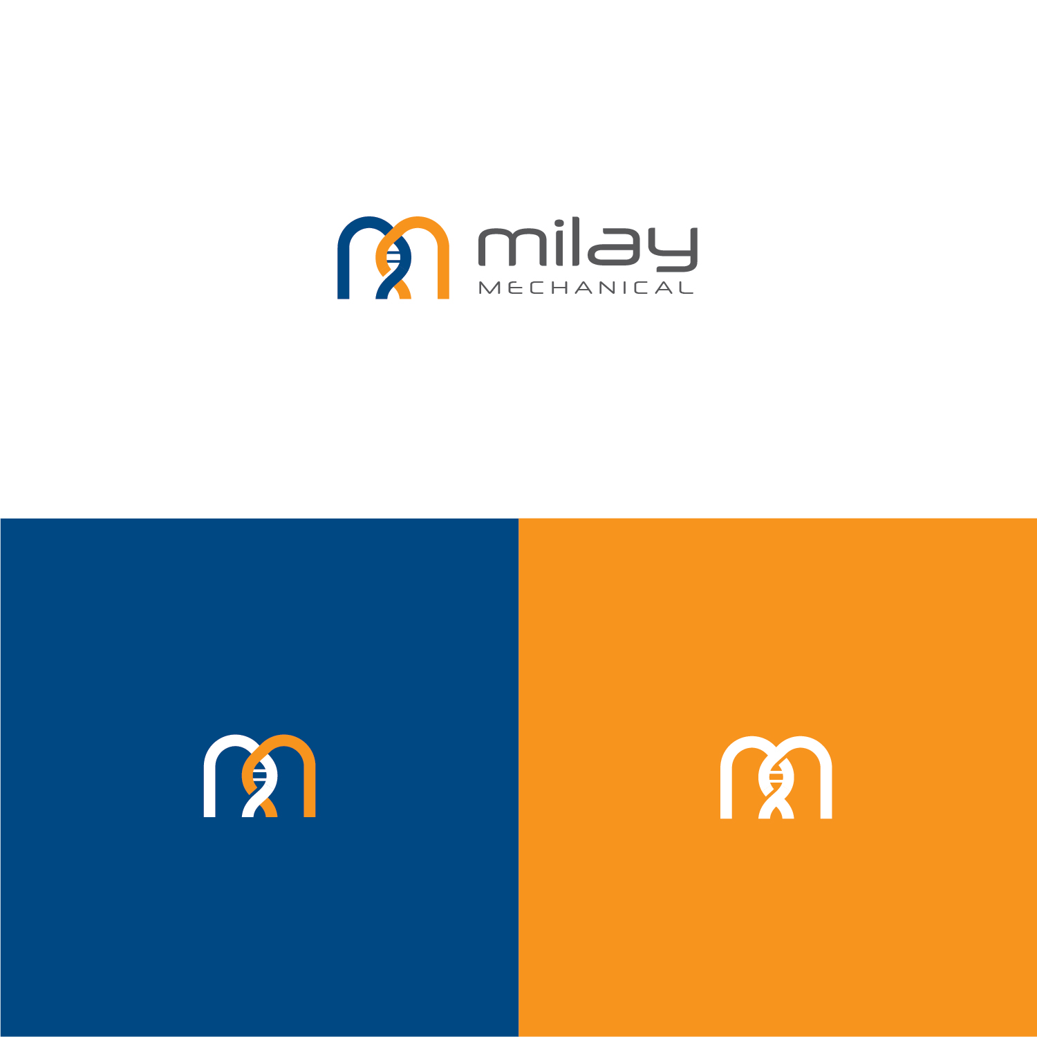 Logo Design by Muhammad Imran 3 for Milay Mechanical | Design #19067275