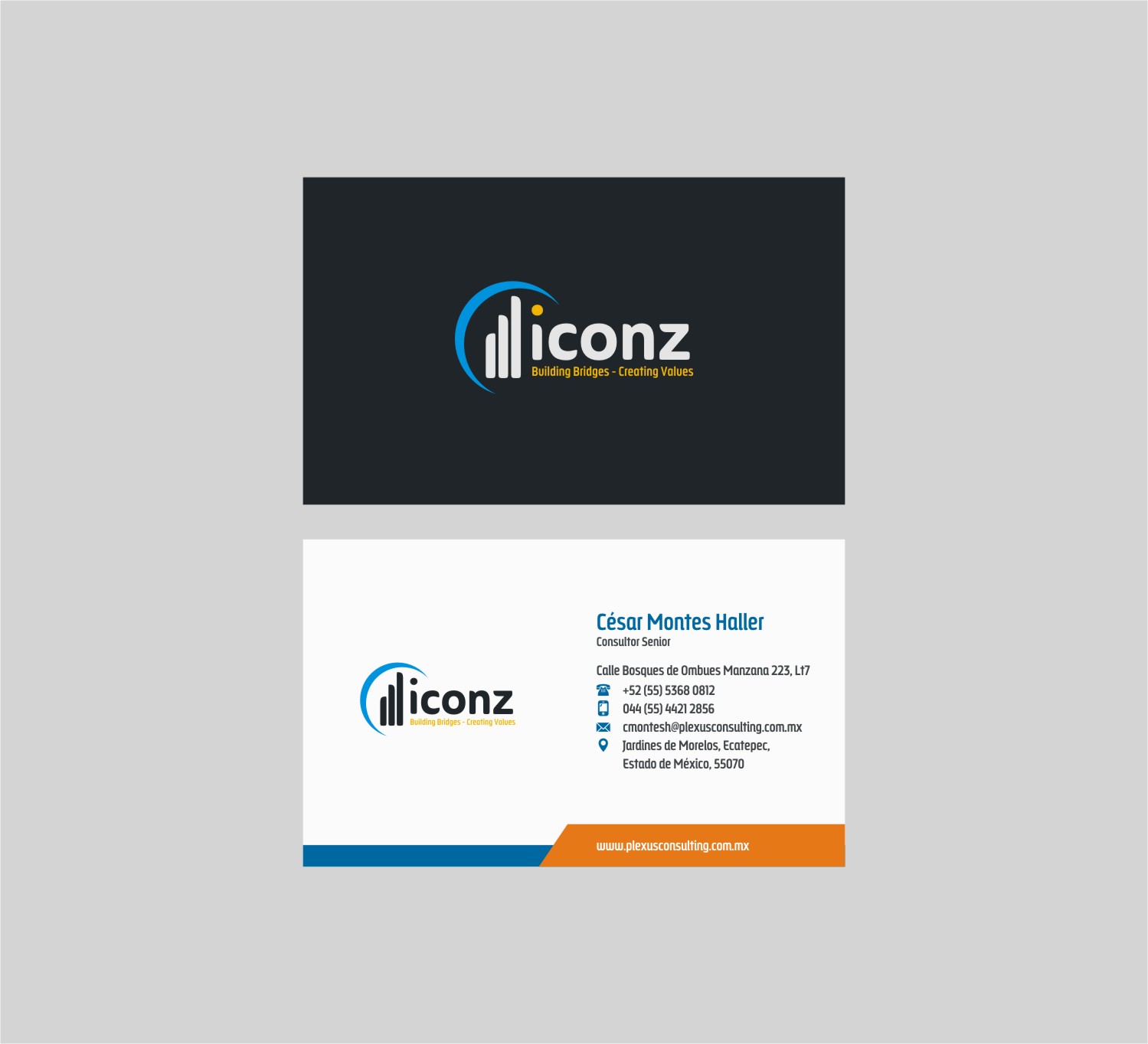 Business Card Design by INDIAN_Ashok for iconz communications | Design #14732763