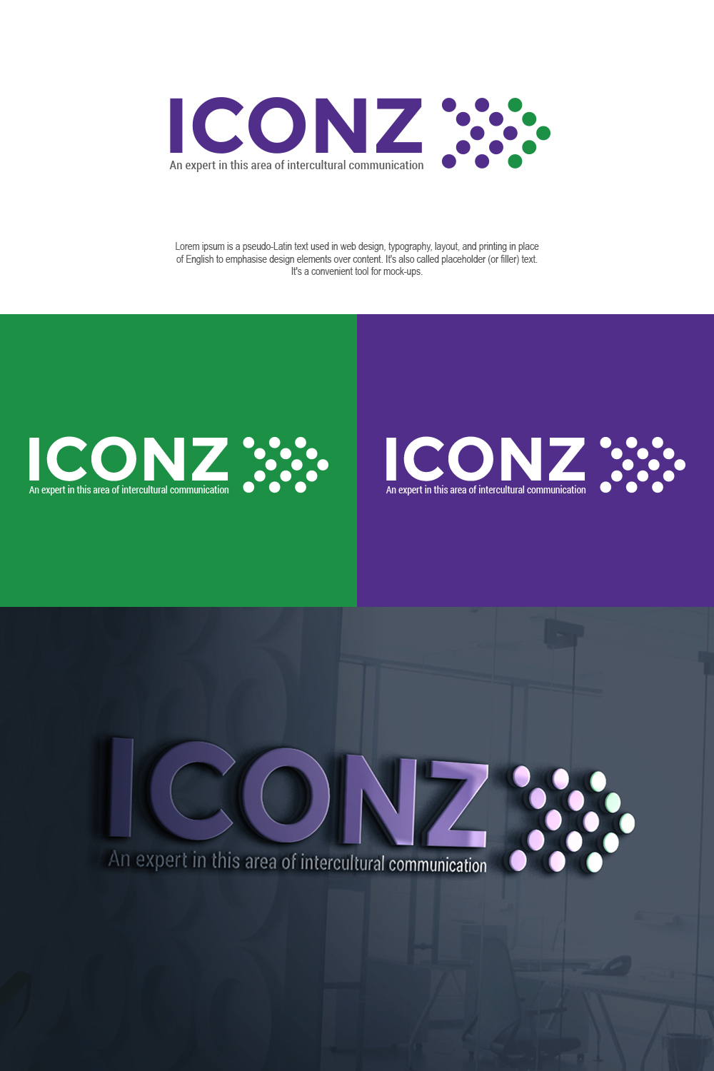 Business Card Design by Graphic Flame for iconz communications | Design #14734905