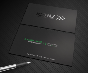 Visitenkarten-Design von Graphic Flame für iconz communications | Design: #14734934