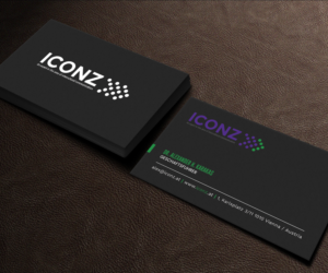 Visitenkarten-Design von Graphic Flame für iconz communications | Design: #14734936