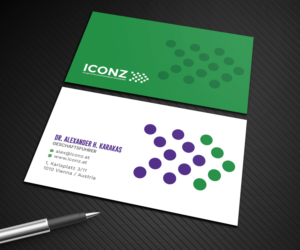 Visitenkarten-Design von Graphic Flame für iconz communications | Design: #14734981