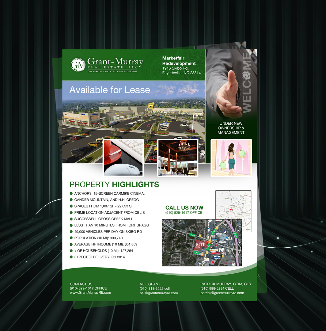 Flyer Design by uk for Grant-Murray Real Estate | Design #2538636