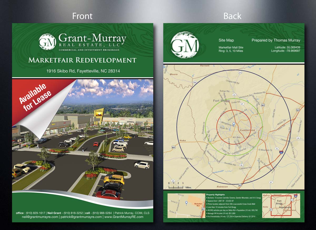 Flyer Design by theblueart for Grant-Murray Real Estate | Design #2540341