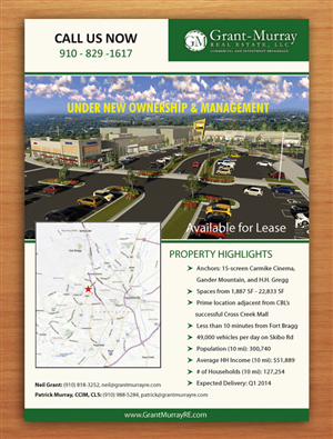 Diseño de Flyer por Sbss para Grant-Murray Real Estate | Diseño: #2544293
